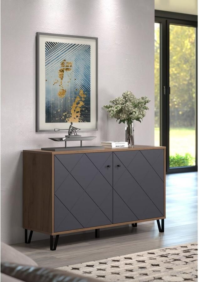 Places of Style Dressoir MOLVENO opvallend design met gestructureerde fronten soft-closetechniek (1 stuk) - Foto 3