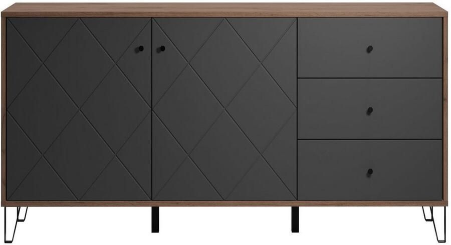 Places of Style Dressoir MOLVENO opvallend design met gestructureerde fronten soft-closetechniek (1 stuk) - Foto 10