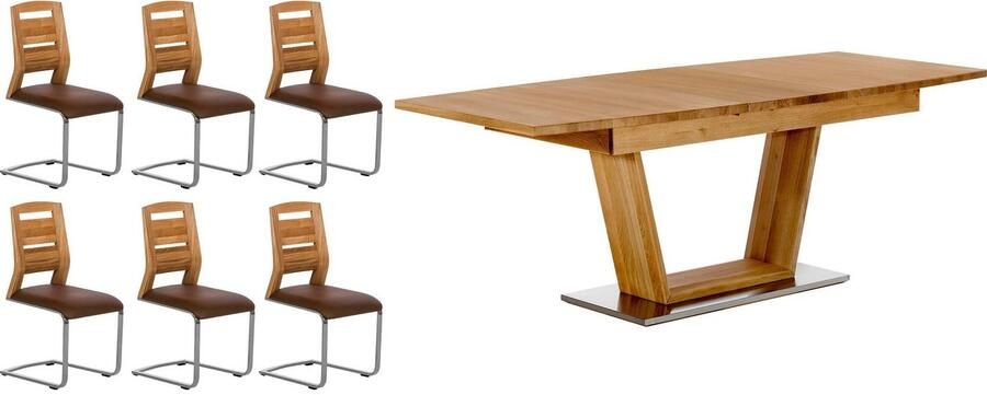 Places of Style Eethoek Pinot & Pisa bestaand uit de tafel pinot en de stoelen pisa (5 of 7-delig) - Foto 11