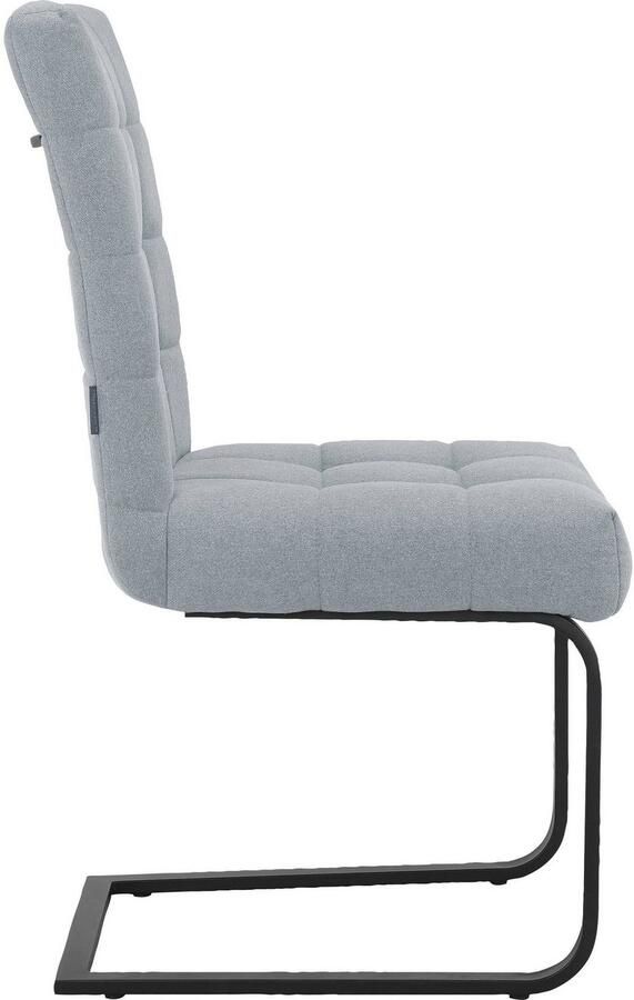 Places of Style Eetkamerstoel Nanaimo Stof gerecycled polyester zacht verdikte zitting en rugleuning zithoogte 49 cm (2 stuks) - Foto 6