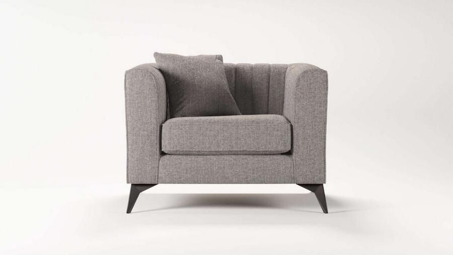 Places of Style Fauteuil MATTHEW loungestoel afmetingen B D H: 99 86 74 cm