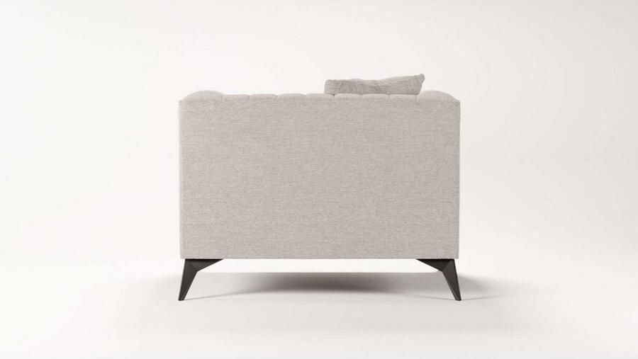 Places of Style Fauteuil MATTHEW loungestoel afmetingen B D H: 99 86 74 cm - Foto 3