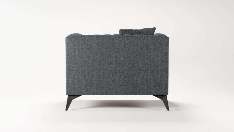 Places of Style Fauteuil MATTHEW loungestoel afmetingen B D H: 99 86 74 cm - Foto 3