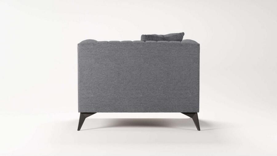 Places of Style Fauteuil MATTHEW loungestoel afmetingen B D H: 99 86 74 cm - Foto 3