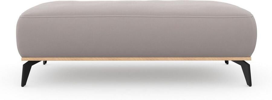 Places of Style Hocker Fjord Met een houten lijst van massief beuken eikenkleurig met poten 15 cm hoog - Foto 10