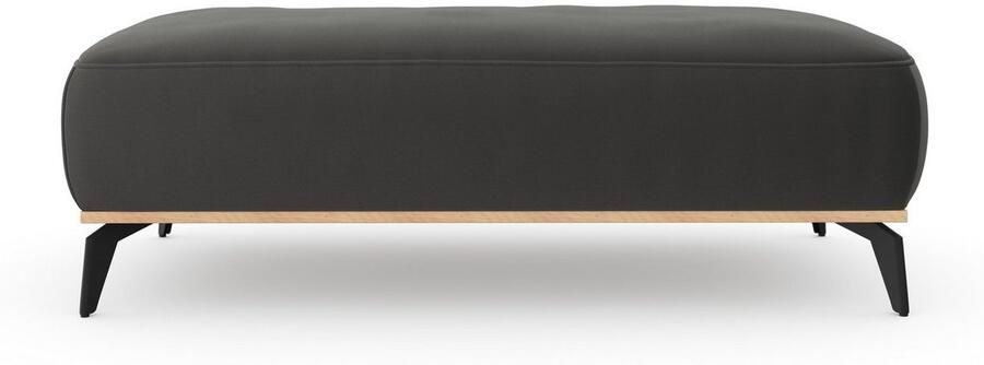 Places of Style Hocker Fjord Met een houten lijst van massief beuken eikenkleurig met poten 15 cm hoog - Foto 10