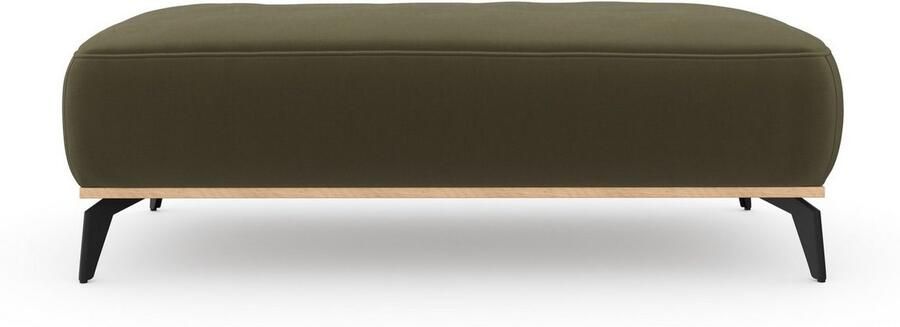 Places of Style Hocker Fjord Met een houten lijst van massief beuken eikenkleurig met poten 15 cm hoog - Foto 10