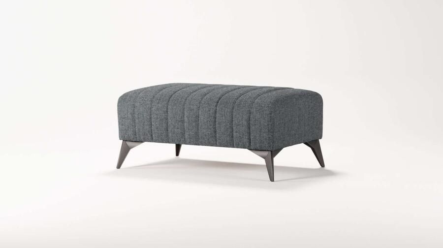 Places of Style Hocker MATTHEW zitpoef afmetingen B D H: 90 60 43 cm - Foto 2