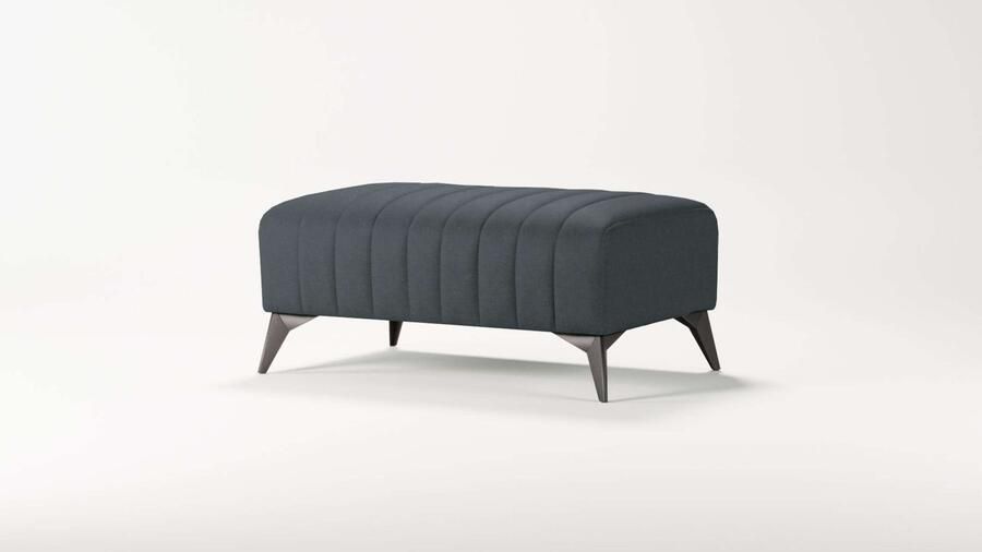 Places of Style Hocker MATTHEW zitpoef afmetingen B D H: 90 60 43 cm - Foto 2