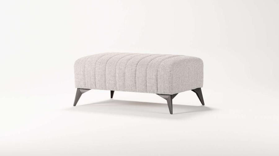 Places of Style Hocker MATTHEW zitpoef afmetingen B D H: 90 60 43 cm - Foto 2