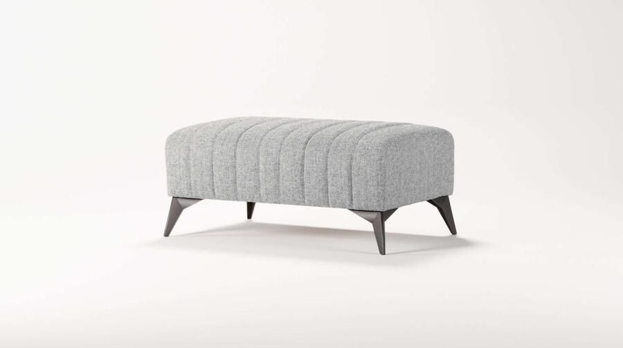 Places of Style Hocker MATTHEW zitpoef afmetingen B D H: 90 60 43 cm - Foto 2