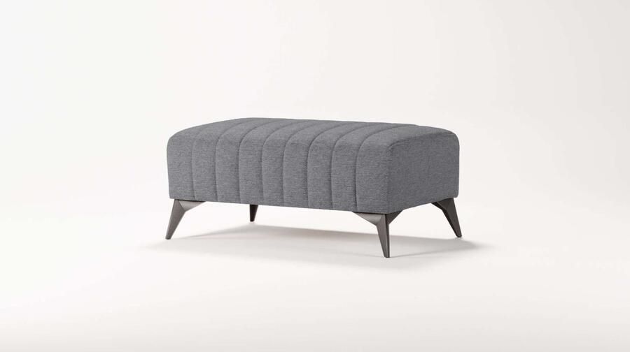 Places of Style Hocker MATTHEW zitpoef afmetingen B D H: 90 60 43 cm - Foto 3