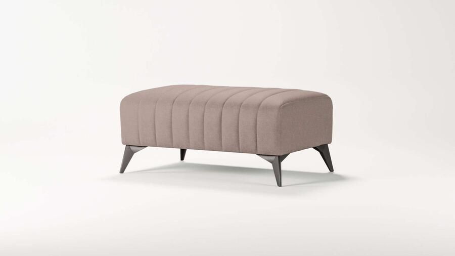 Places of Style Hocker MATTHEW zitpoef afmetingen B D H: 90 60 43 cm - Foto 2