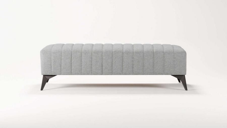 Places of Style Hocker MATTHEW zitpoef XXL afmetingen B D H: 140 60 43 cm