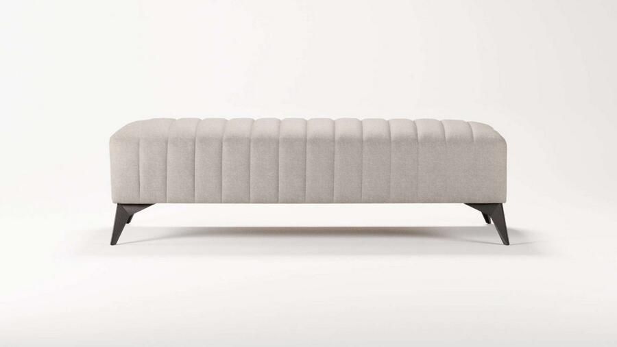 Places of Style Hocker MATTHEW zitpoef XXL afmetingen B D H: 140 60 43 cm