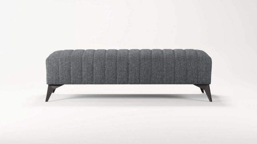 Places of Style Hocker MATTHEW zitpoef XXL afmetingen B D H: 140 60 43 cm