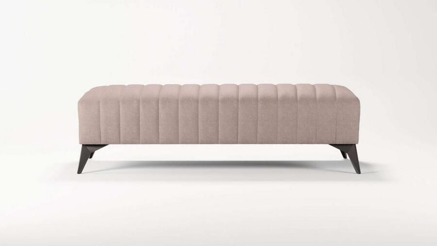 Places of Style Hocker MATTHEW zitpoef XXL afmetingen B D H: 140 60 43 cm