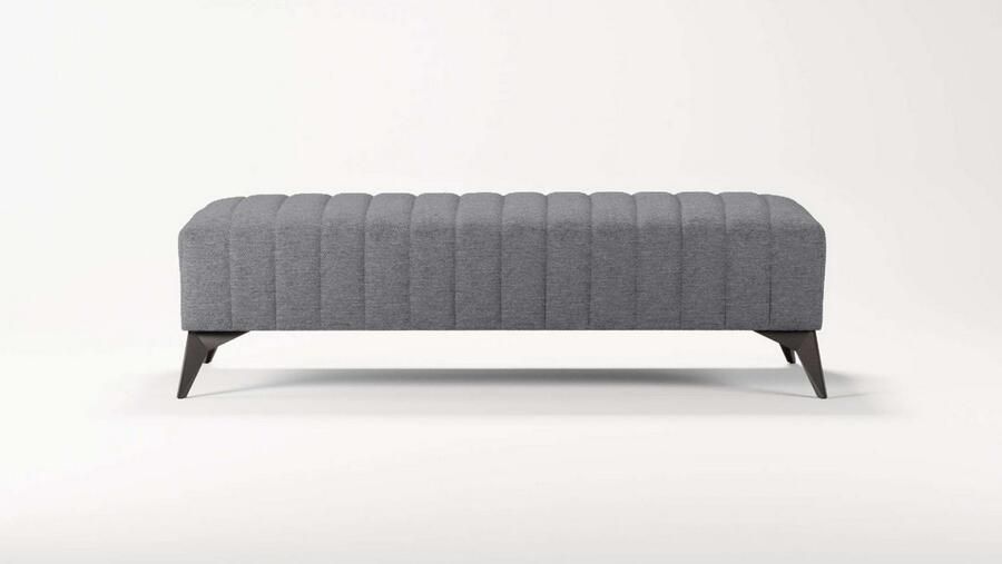 Places of Style Hocker MATTHEW zitpoef XXL afmetingen B D H: 140 60 43 cm