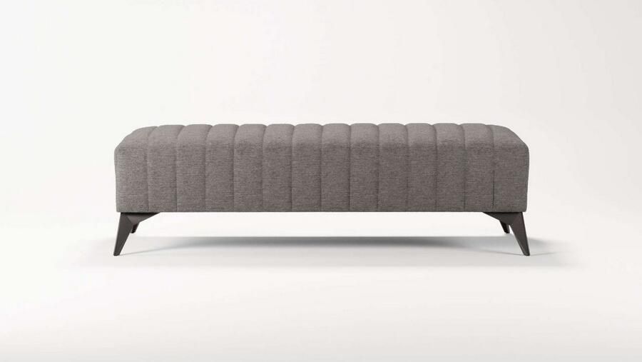 Places of Style Hocker MATTHEW zitpoef XXL afmetingen B D H: 140 60 43 cm