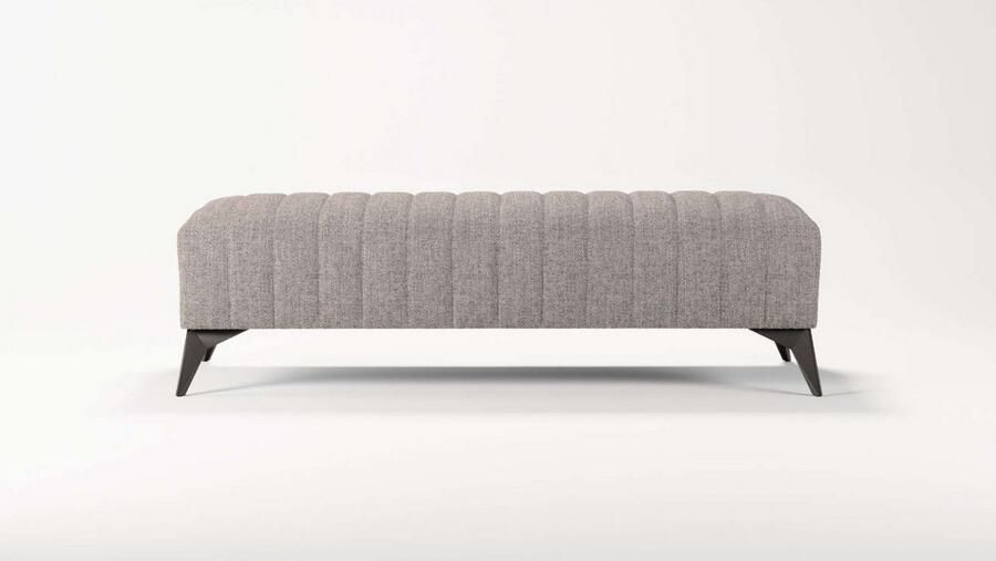 Places of Style Hocker MATTHEW zitpoef XXL afmetingen B D H: 140 60 43 cm