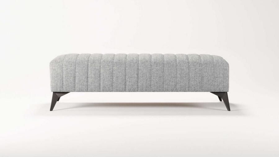 Places of Style Hocker MATTHEW zitpoef XXL afmetingen B D H: 140 60 43 cm