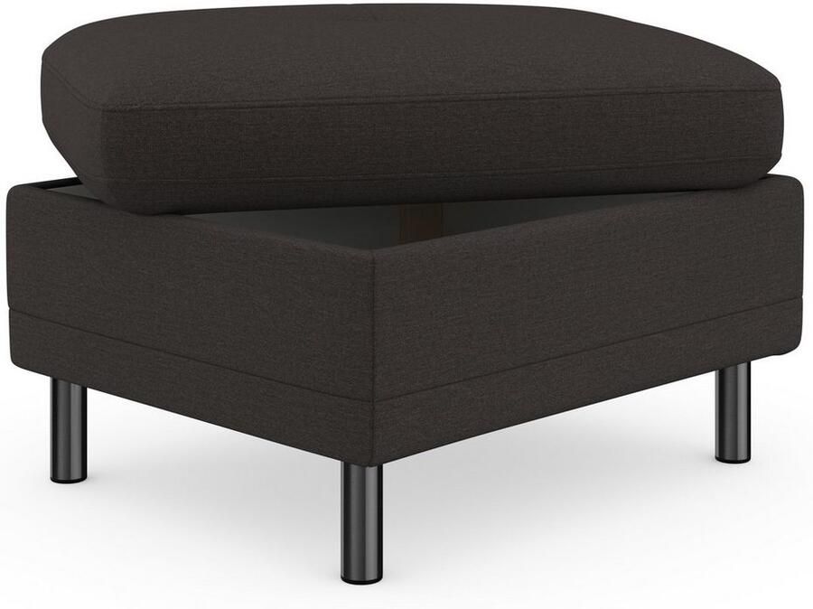 Places of Style Hocker met bergruimte Calando passend bij het bekleding van de calando-serie ook met soft-clean bekleding - Foto 4