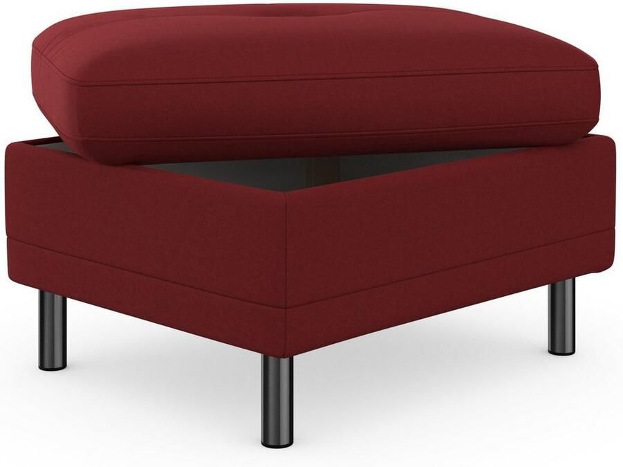 Places of Style Hocker met bergruimte Calando passend bij het bekleding van de calando-serie ook met soft-clean bekleding - Foto 4