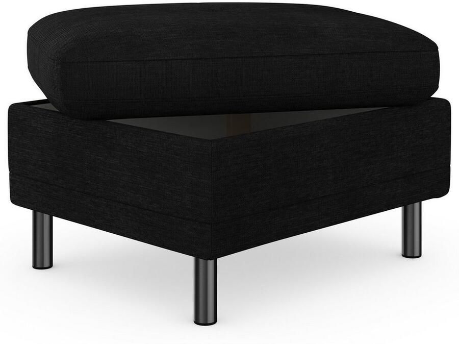 Places of Style Hocker met bergruimte Calando passend bij het bekleding van de calando-serie ook met soft-clean bekleding - Foto 4