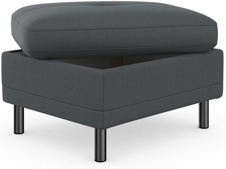 Places of Style Hocker met bergruimte Calando passend bij het bekleding van de calando-serie ook met soft-clean bekleding - Foto 4