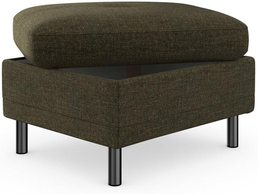 Places of Style Hocker met bergruimte Calando passend bij het bekleding van de calando-serie ook met soft-clean bekleding - Foto 4