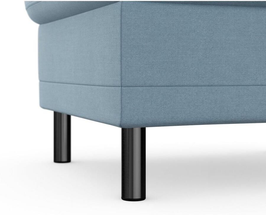 Places of Style Hocker met bergruimte Calando passend bij het bekleding van de calando-serie ook met soft-clean bekleding - Foto 2