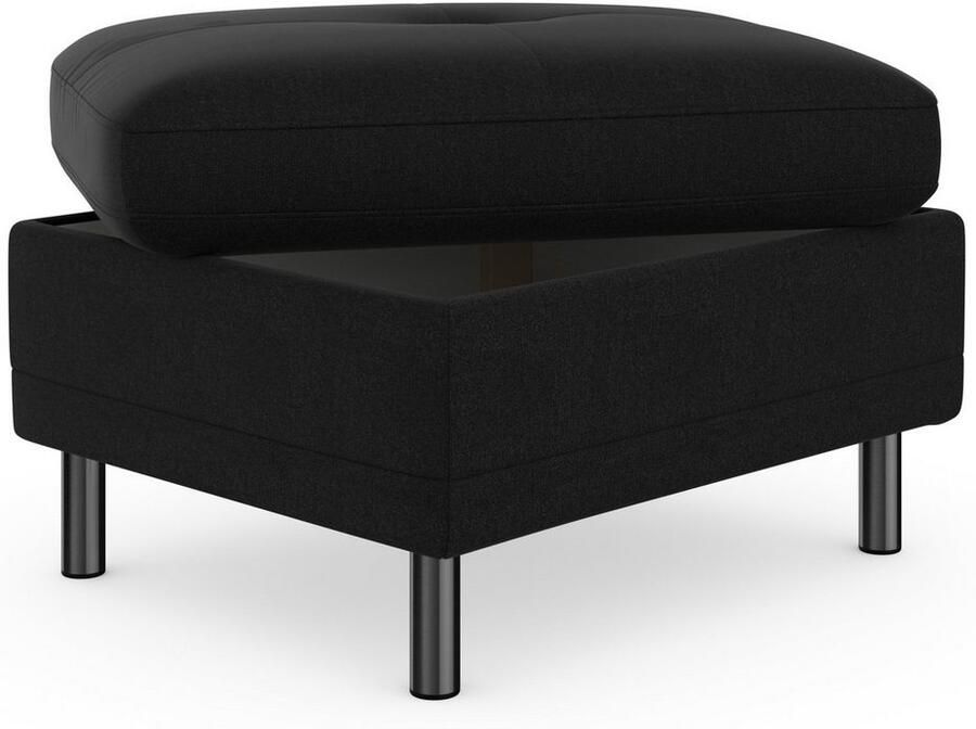 Places of Style Hocker met bergruimte Calando passend bij het bekleding van de calando-serie ook met soft-clean bekleding - Foto 4