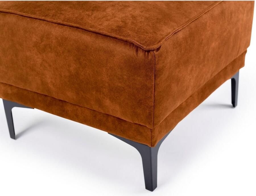 Places of Style Hocker Oland passend bij de serie oland scandinavisch design metalen poten - Foto 4