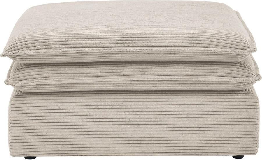 Home affaire Zithoek PIAGGE 3-zitsbank met slaapfunctie en loveseat-hocker als set (2-delig) - Foto 11