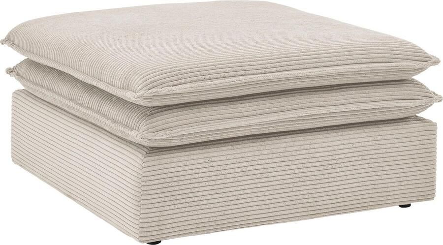Home affaire Zithoek PIAGGE 3-zitsbank met slaapfunctie en loveseat-hocker als set (2-delig) - Foto 14