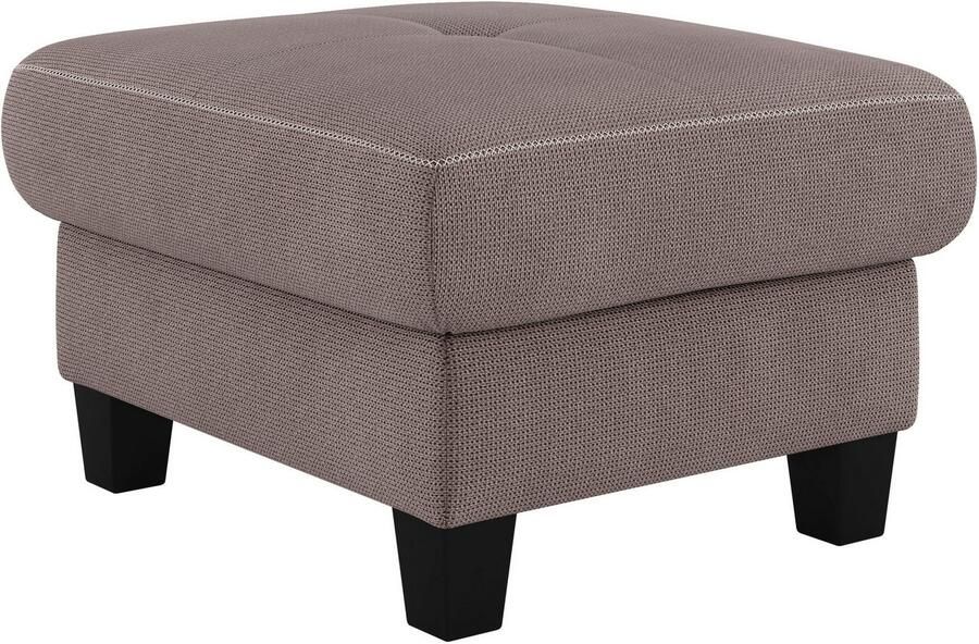 Places of Style Hocker Varese Kruisnaad in beige - Foto 2