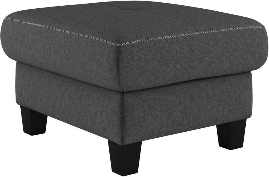 Places of Style Hocker Varese Kruisnaad in beige - Foto 2