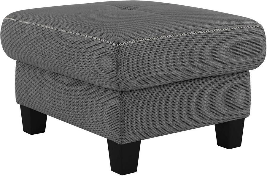 Places of Style Hocker Varese Kruisnaad in beige - Foto 2