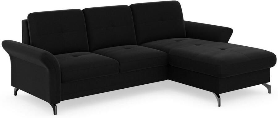 Places of Style Hoekbank Calando L-vorm naar keuze met slaapfunctie bedkist en armleuning - Foto 6