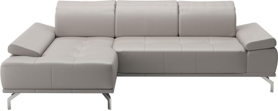 Places of Style Hoekbank Caluna Incl. zitdiepteverstelling optioneel met hoofd- en armleuningverstelling - Foto 4