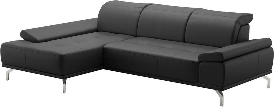 Places of Style Hoekbank Caluna Incl. zitdiepteverstelling optioneel met hoofd- en armleuningverstelling - Foto 4