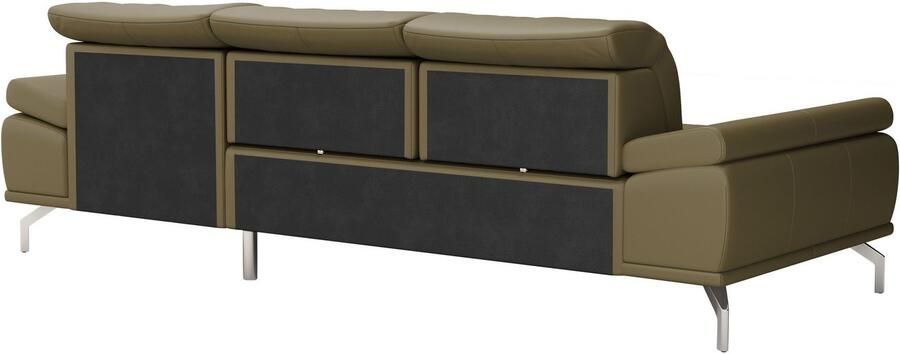 Places of Style Hoekbank Caluna Incl. zitdiepteverstelling optioneel met hoofd- en armleuningverstelling - Foto 5