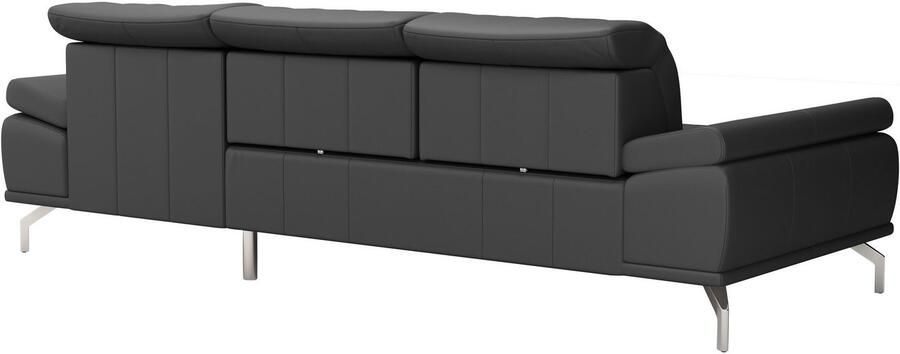 Places of Style Hoekbank Caluna Incl. zitdiepteverstelling optioneel met hoofd- en armleuningverstelling - Foto 5