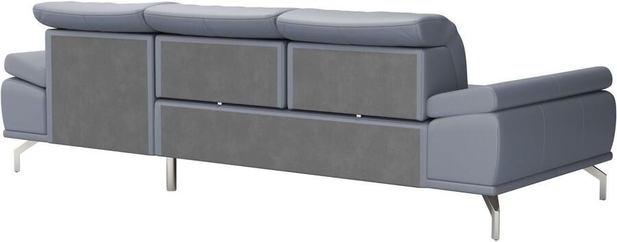 Places of Style Hoekbank Caluna Incl. zitdiepteverstelling optioneel met hoofd- en armleuningverstelling - Foto 6