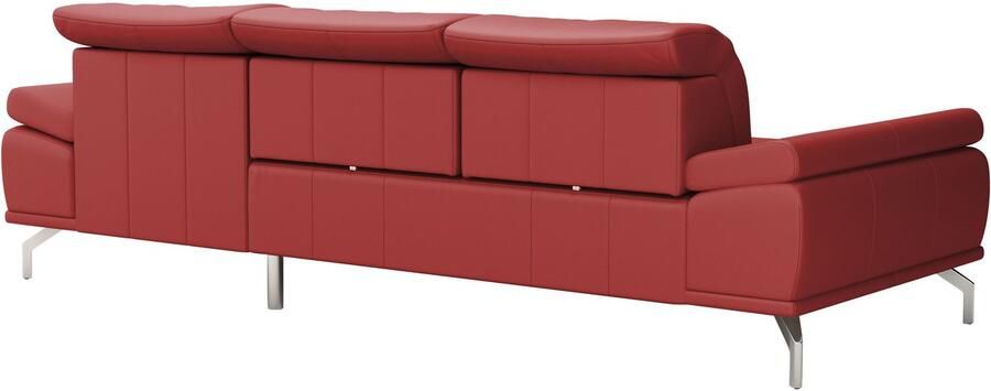 Places of Style Hoekbank Caluna Incl. zitdiepteverstelling optioneel met hoofd- en armleuningverstelling - Foto 5