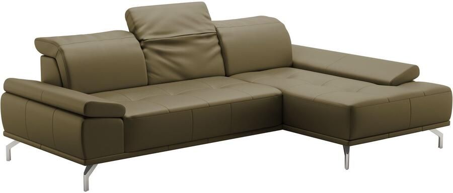 Places of Style Hoekbank Caluna Incl. zitdiepteverstelling optioneel met hoofd- en armleuningverstelling - Foto 3