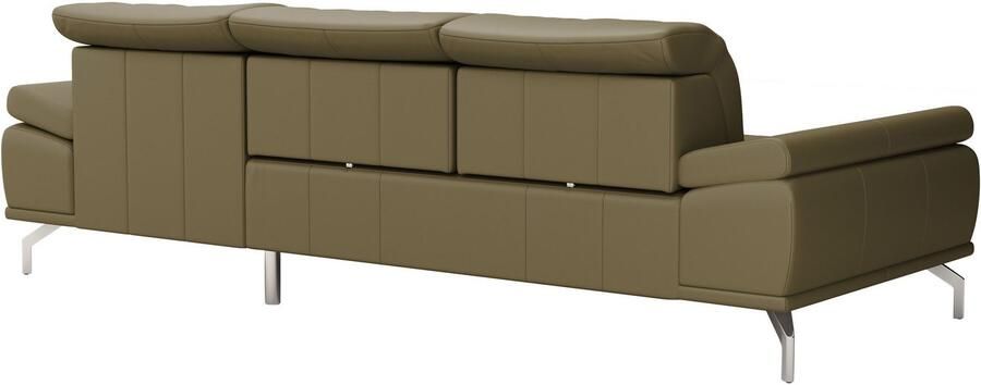 Places of Style Hoekbank Caluna Incl. zitdiepteverstelling optioneel met hoofd- en armleuningverstelling - Foto 5