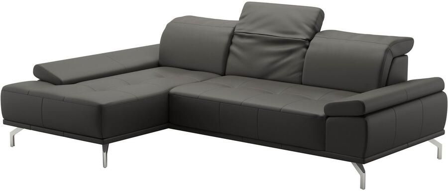 Places of Style Hoekbank Caluna Incl. zitdiepteverstelling optioneel met hoofd- en armleuningverstelling - Foto 3