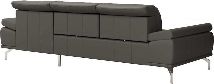 Places of Style Hoekbank Caluna Incl. zitdiepteverstelling optioneel met hoofd- en armleuningverstelling - Foto 5