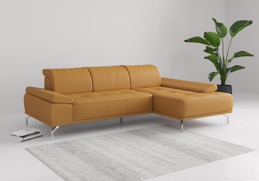 Places of Style Hoekbank Caluna Incl. zitdiepteverstelling optioneel met hoofd- en armleuningverstelling - Foto 6